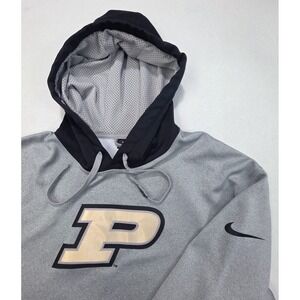Purdue Boilermakers Nike Hoodie Men XL Fleece Pullover Sweatshirt LIMITED USE